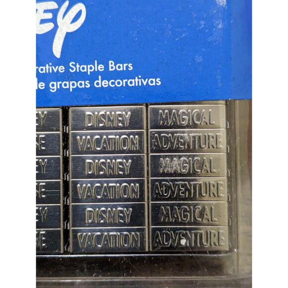 EK Success Fastenater Decorative Staple Bars DISNEY MOMENTS Papercrafts 144 ea - Picture 4 of 5